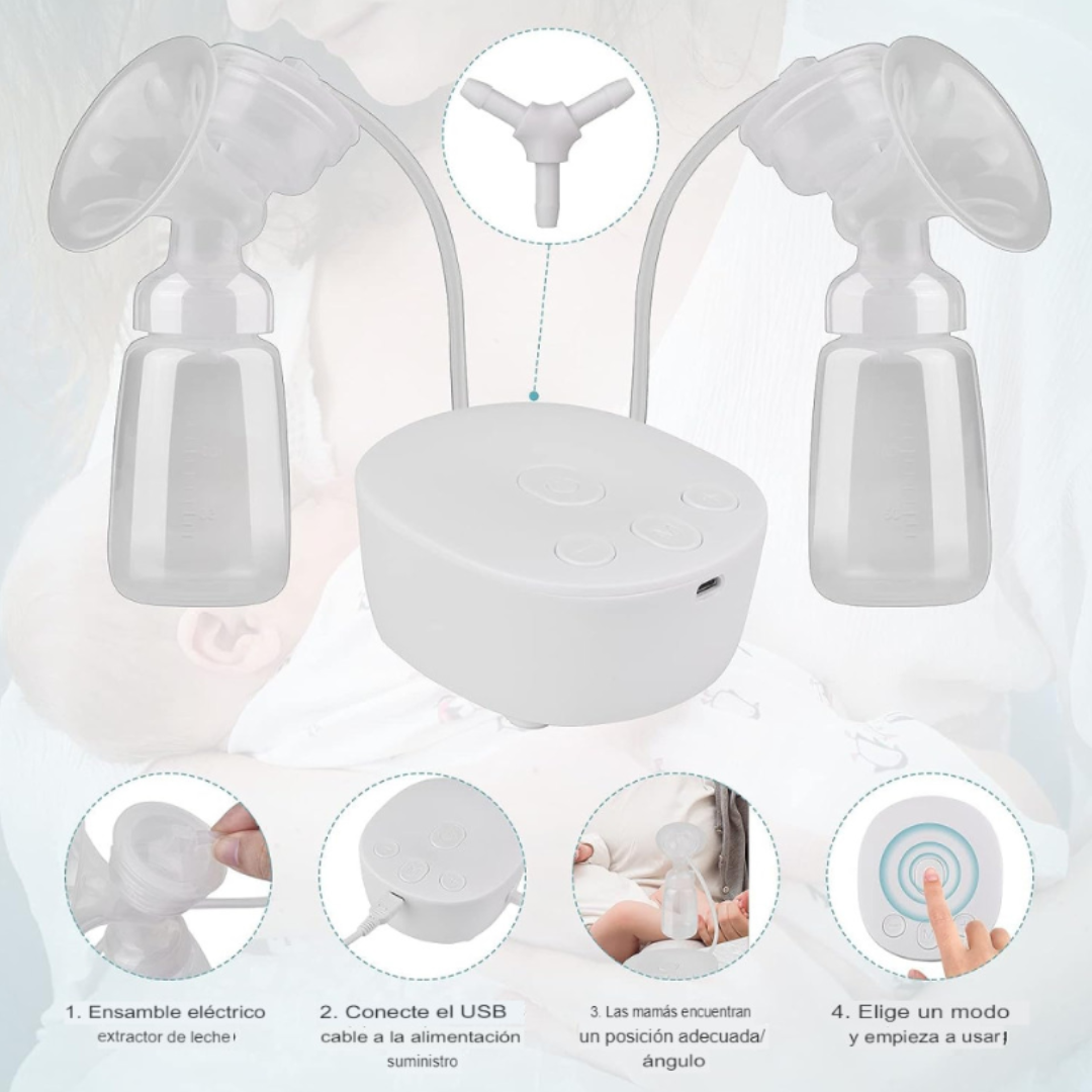 EXTRACTOR DE LECHE DOBLE 🍼
