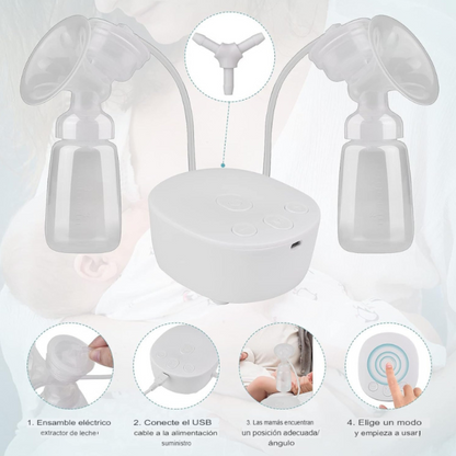 EXTRACTOR DE LECHE DOBLE 🍼