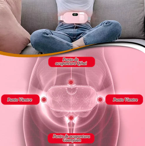 CINTURON FAJA TERMICA PARA COLICOS MENTRUALES