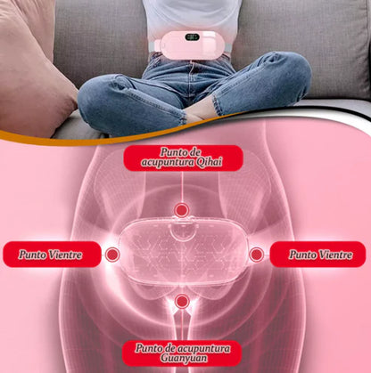 CINTURON FAJA TERMICA PARA COLICOS MENTRUALES