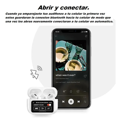 AUDIFONOS PANTALLA TACTIL A9PRO