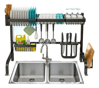 KITCHEN RAK ESCURRIDOR DE PLATOS GRANDE 🍽️