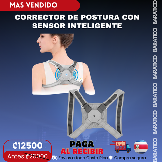 CORRECTOR DE POSTURA CON SENSOR INTELIGENTE