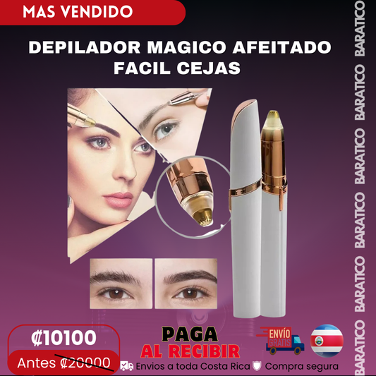 DEPILADOR MAGICO AFEITADO FACIL CEJAS