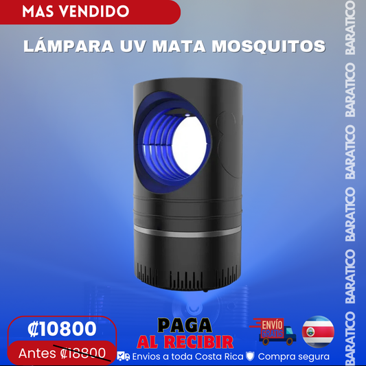 LÁMPARA UV MATA MOSQUITOS