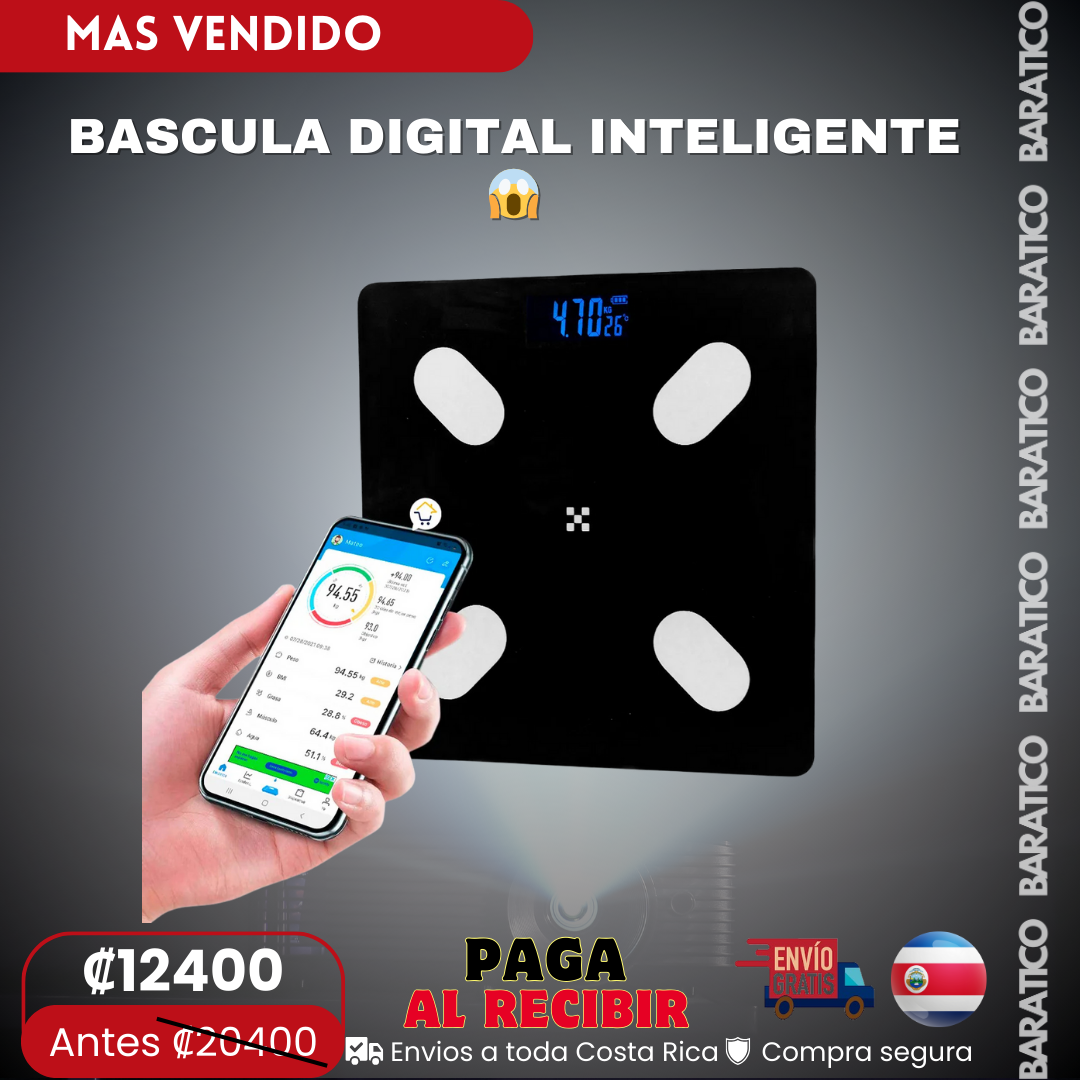 BASCULA DIGITAL INTELIGENTE😱