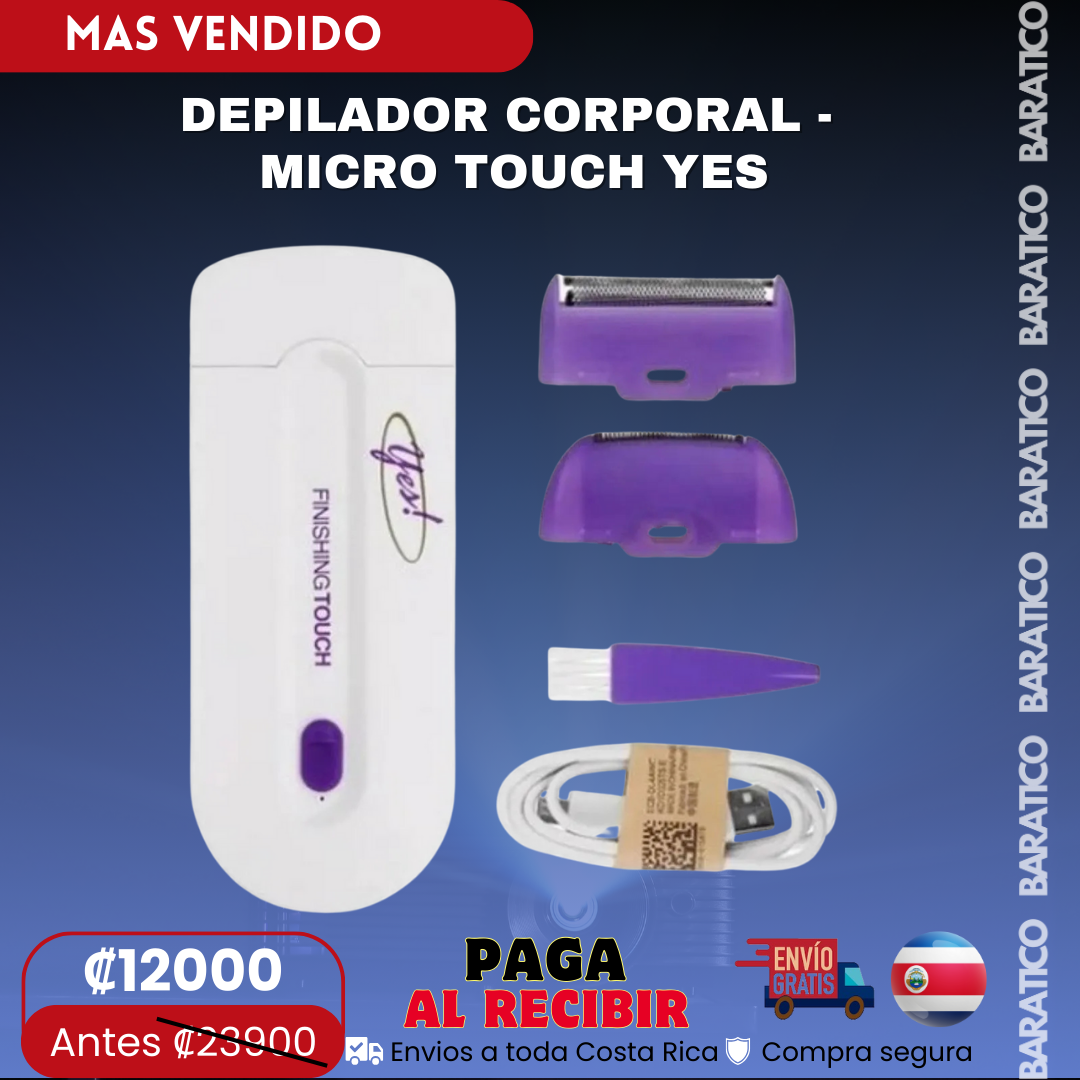 DEPILADOR CORPORAL -  MICRO TOUCH YES