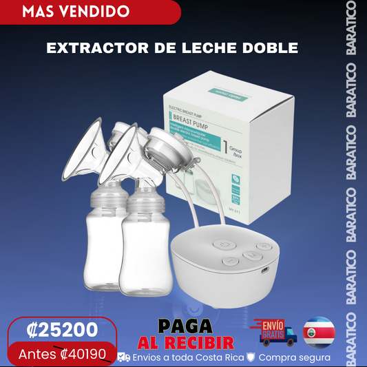 EXTRACTOR DE LECHE DOBLE 🍼