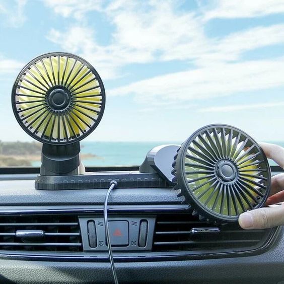 ABANICO TRIPLE CABEZAL PARA CARROS